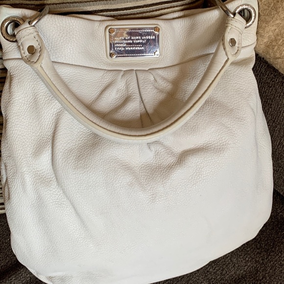 Authentic MARC JACOBS Pebbled leather long shoulder magnetic snap closure bag - Picture 2 of 14